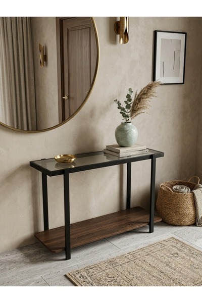 DEC24 Modern Console Table with Luxury Design