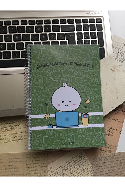 LaCerdaDizayn Zamansız 6 Aylık Ajanda,Süresiz Ajanda