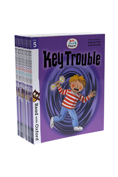 PHINDBOOKS Biff, Chip and Kipper Stage 5 Read with Oxford –16-Book Collection...
