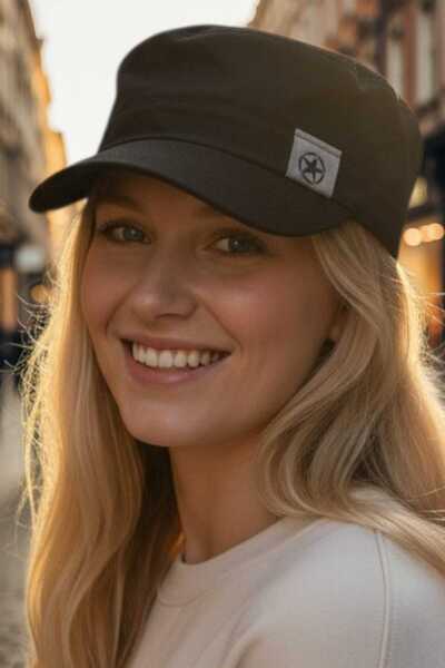 Uniquetrenders قبعة كاسترو نسائية قابلة للتعديل مصنوعة من القطن بنسبة 100% مع...