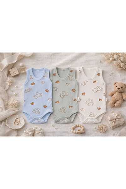 tinitins Simalya Kids Panda Head Printed 3-Piece Strap Snap Badi