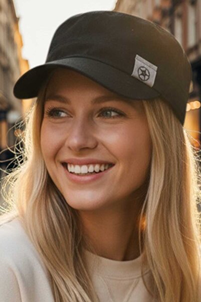 Mood Agenda قبعة كاسترو نسائية قابلة للتعديل مصنوعة من القطن بنسبة 100% مع شا...