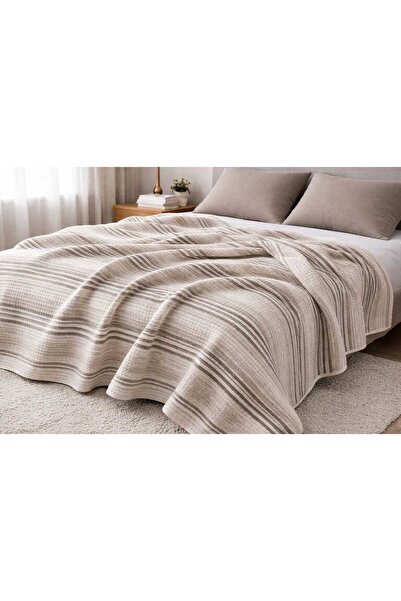 GİNETEKS Double Striped Waffle Pique 200X220