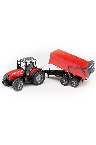Generic Brand Brother - Tractor Massey Ferguson 7480 cu remorcă basculantă