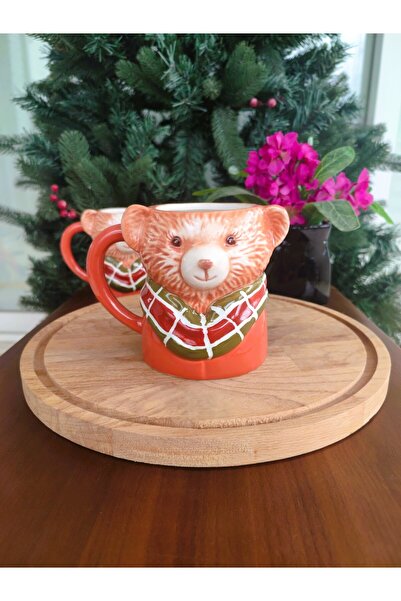 Madame Coco Pour Ayıcık Mug - Salmon - 380 ml - 1 Piece