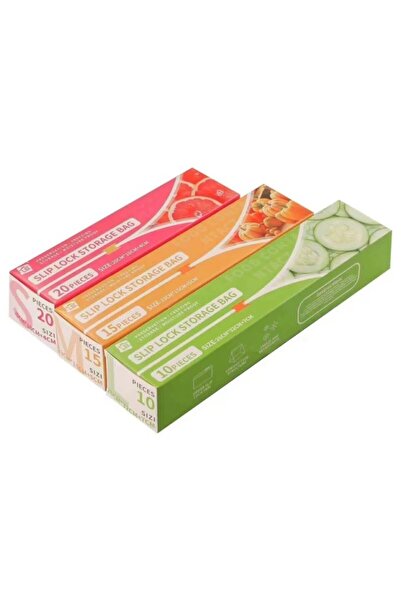 WDA Slip Lock Storage Bags - 3 Sizes Available for Convenient Storage