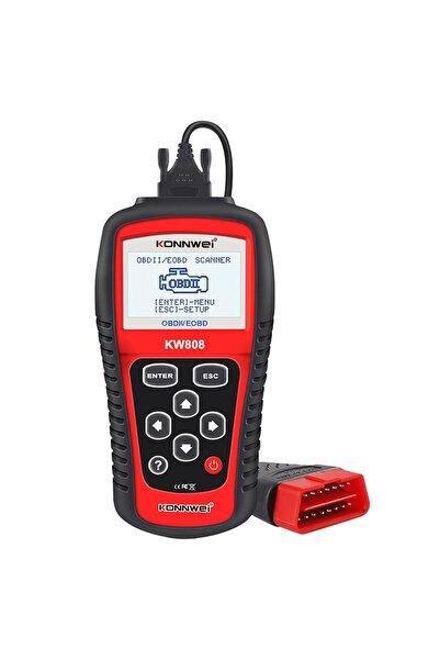 KONNWEİ Professional OBD2 Car Diagnostic Device, KW808 I Read/Clear Fault Codes
