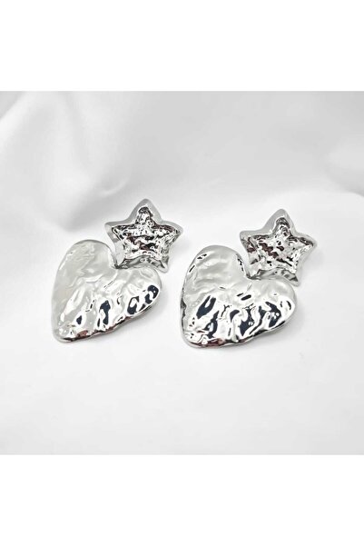 MYGRACE Drop Earrings, alloy, metallic, textured