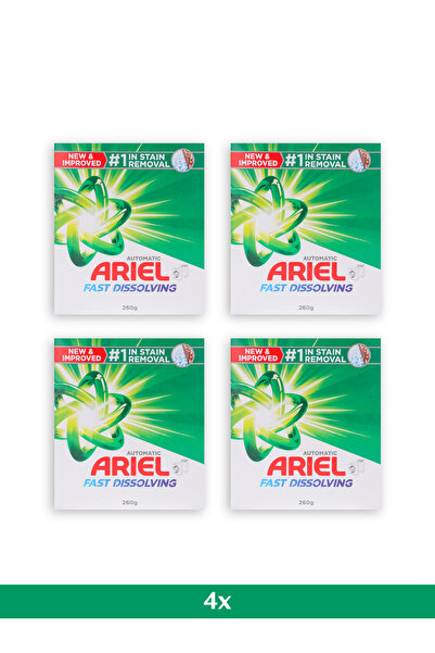 Ariel Automatic Laundry Clean Pack (4 PCS) 4x260g