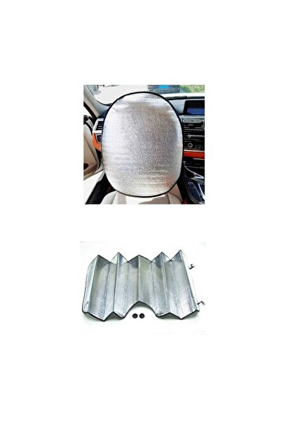 Markaflex طقم واقي من الشمس مكون من قطعتين: 1 قطعة واقي من الشمس للزجاج الأما...