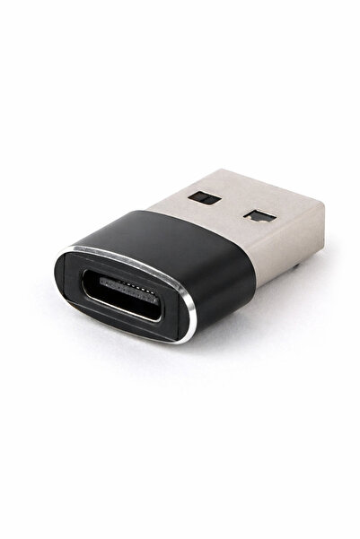 Gembird USB AM to Type-C female adapter black