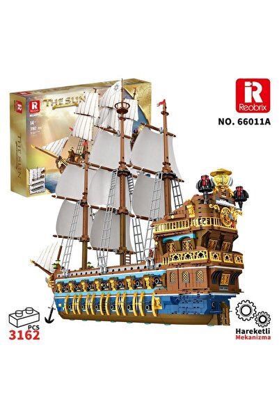 REOBRIX 66011 Kraliyet Filosu Gemisi Yaratıcı Yapı Blok Seti Building Blocks ...