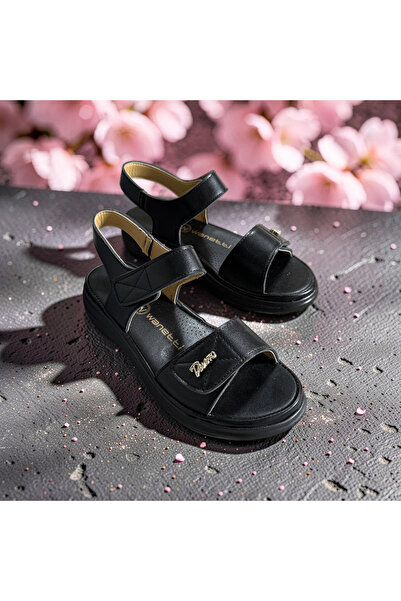 Wanetti Women's Full Orthopedic Comfortable Sole Velcro Sandals