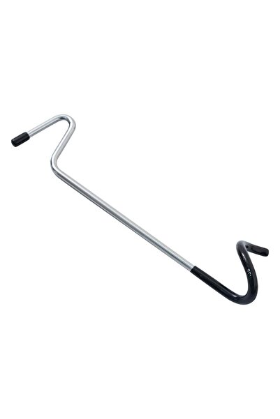 AL SANIDI Bulb Holder, Lamp Suspension Holder on the Pole, Silver, Length 25 cm