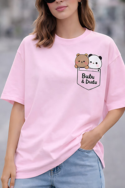 ArtYus Bubu & Dudu Printed Unisex Oversize T-Shirt – Cotton Crew Neck Casual ...
