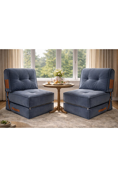 PUFYMAX Comfy Plus Yeni Nesil Bohem Çay seti,İkili koltuk berjer,uzanma koltu...