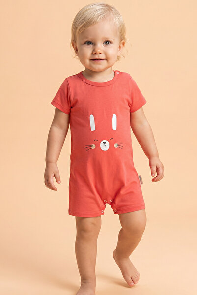 Tuabella 100% Cotton Baby Girl Summer Short Jumpsuit