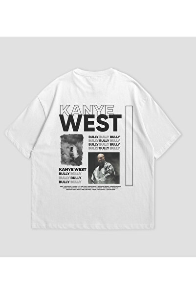 SVART WEAR Kanye West - Tricou oversize unisex cu design album BULLY