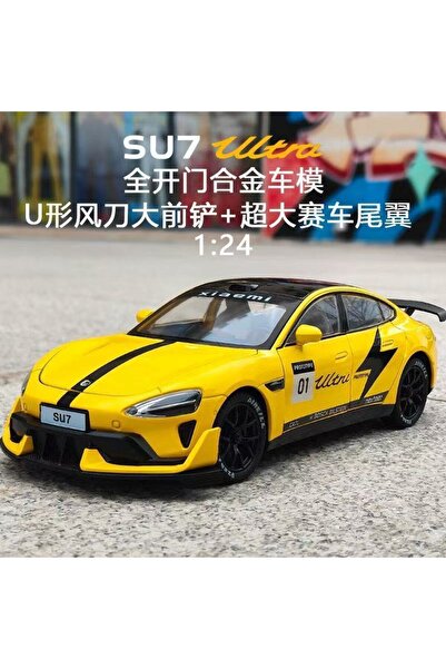 Xiaomi For Su 7 Simulation Model Diecast 1/24 Model Car