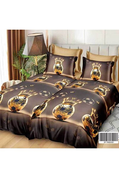 Patul Σετ Κλινοσκεπασμάτων από Σατέν Βαμβάκι και Λινό, Διπλό Κρεβάτι, Θειούχο...