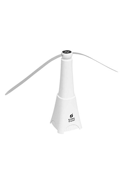 AL SANIDI Insect Repellent Fan, White, Size 7.6*7.6*23 cm