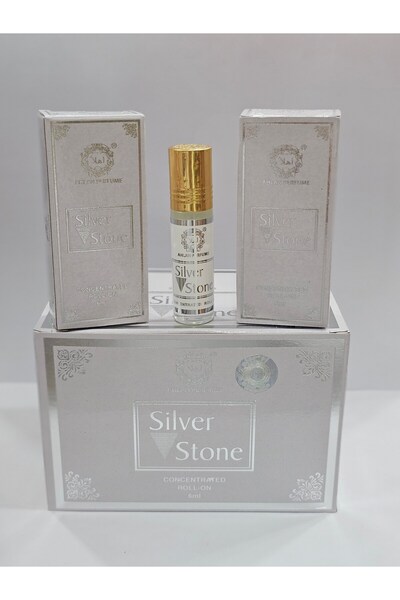 AHLAN Silver Stone Perfume 12 Pieces 6 Gram Each