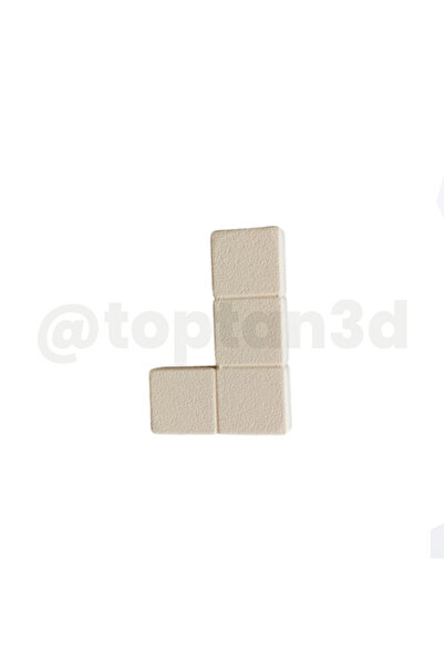 Toptan3D Tetris Mobilya Kulpu No5 - 6'lı Tetris Seti - Çocuk Odası Dolap Kulp...