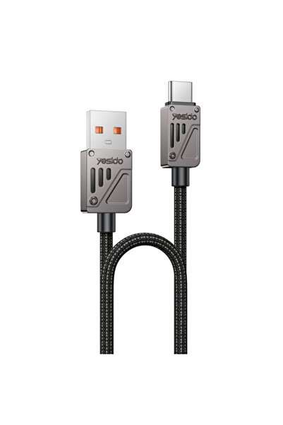 Yesido USB-A - USB-C Data and Charging Cable CA135C, 18W, 1.2m, Black