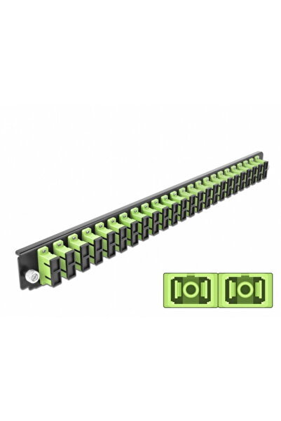 DELOCK Front panel connection 43368, 19" for 24-port SC Duplex OM5 enclosure,...