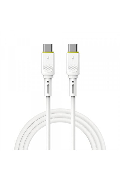 WIWU USB-C Data and Charging Cable - USB-C Wi-C034, 60W, 1.2m, White