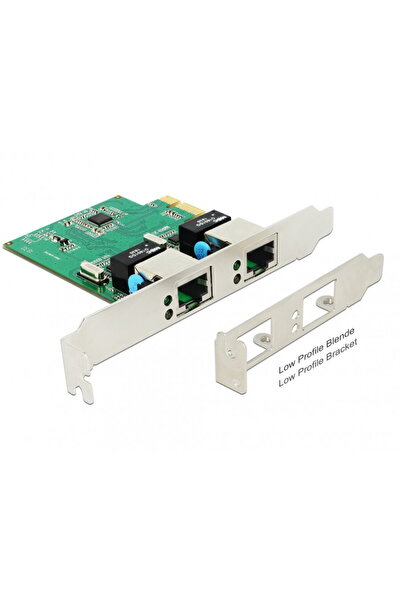 DELOCK PCI Express cu 2 x Gigabit LAN, 89999