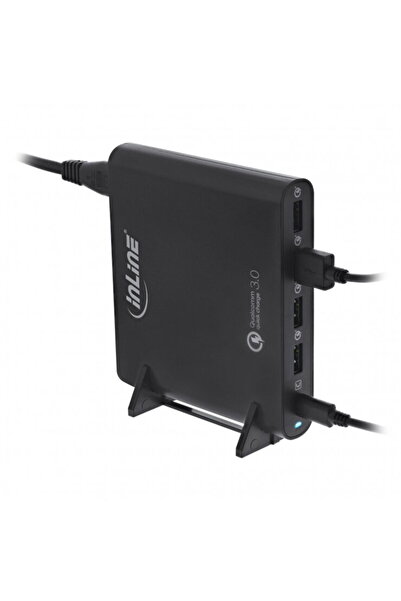 In-Line Încărcător universal Quick Charge 3.0 4 x USB-A + 1 x USB tip C 80W N...