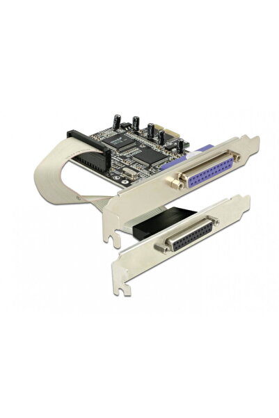 DELOCK PCI Express la 2 porturi paralel DB25, 89125