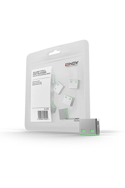 LİNDY Adaptor USB Locks Lindy, 10 USB, Verde