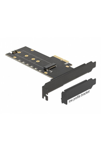 DELOCK PCI Express cu NVMe M.2 Key M cu radiator și iluminare RGB LED, 89013