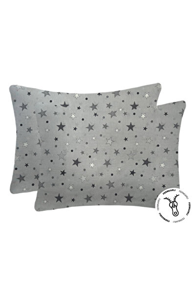 Lief Home غطاء وسادة مخفي بسحاب من قماش رانفورس 50x70 (2 قطعة)