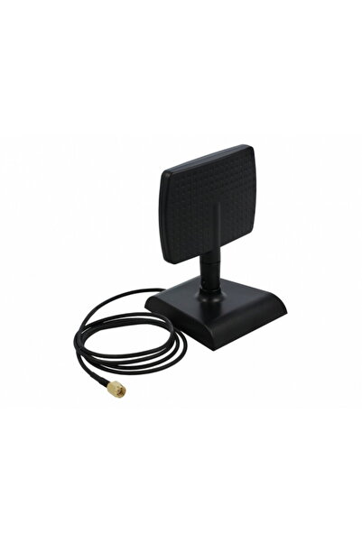 DELOCK Antenă WLAN WiFi 6 cu bază magnetică, conector RP-SMA, 4 - 6 dBi direc...