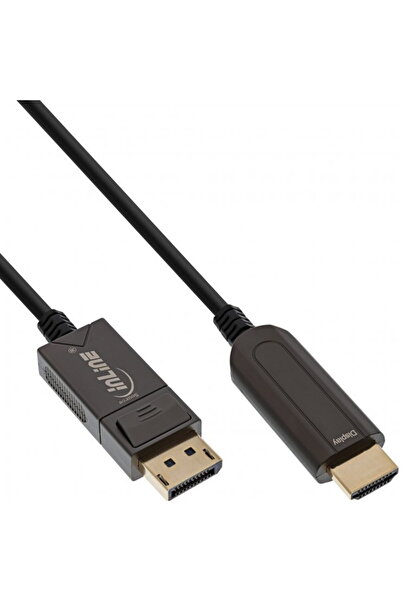 In-Line Cablu activ optic Displayport la HDMI 4K60Hz AOC T-T 25m, InLine IL17...