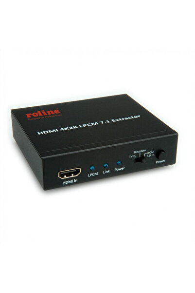 Roline Extractor HDMI 4K Audio LPCM 7.1, 14.01.3442