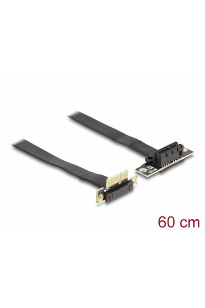 DELOCK Placă riser PCI Express x1 unghi 90 grade 60cm, 88043