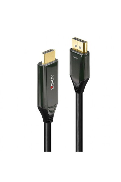 LİNDY Cablu activ Displayport la HDMI 8K60Hz/4K120Hz T-T 1m, L40930
