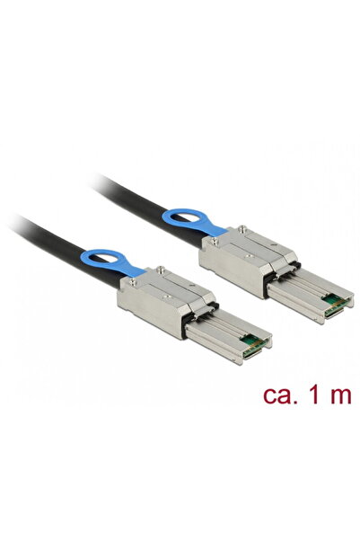 DELOCK Cablu mini SAS 26 pini SFF 8088 T-T 1m, 83061