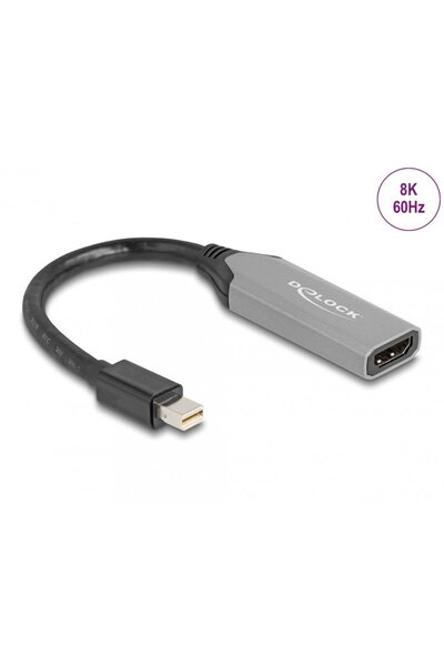 DELOCK Adaptor Mini DisplayPort la HDMI 8K60Hz cu HDR, 64331