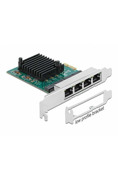DELOCK Placa PCI Express la 4 x Gigabit LAN RTL8111F, 89025