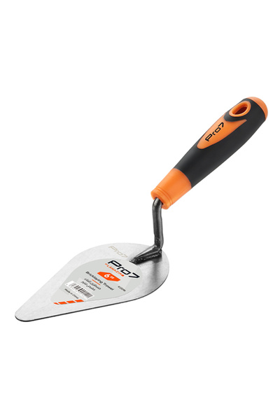 Lawazim Pro7 Brick Trowel - 6inch - Round Edge Bricklaying Tool with Fiber Ha...