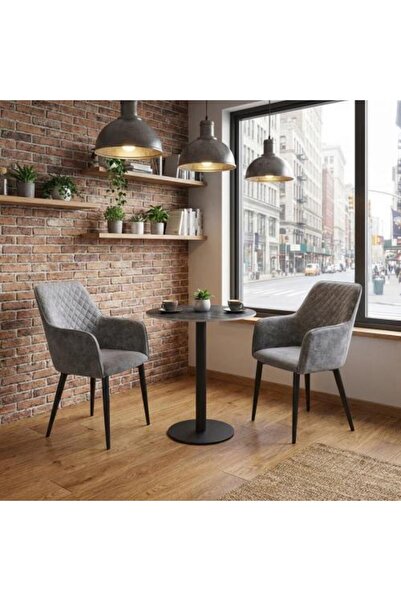 BAITY 2 Chairs and Ceramic Table Set