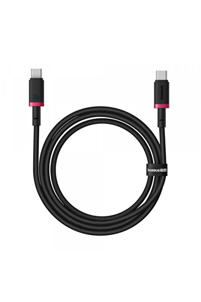 Baseus USB-C Data and Charging Cable - USB-C Dura Series, 100W, 1m, Red P1037...
