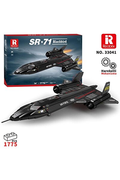 REOBRIX 33041 SR-71 Blackbird Yapı Blok Seti Building Blocks - 1733 Parça