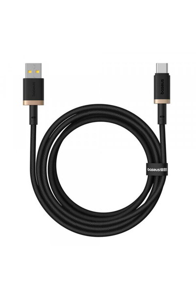 Baseus USB-A - USB-C Dura Series Data and Charging Cable, 60W, 2m, Gold P1037...