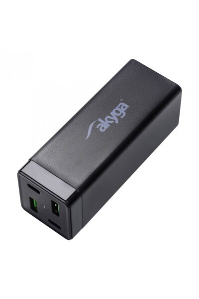 Akyga Încărcător priză 65W USB-A + USB-C Quick Charge 4+ PD 5-20V/1.5-3.25A, ...